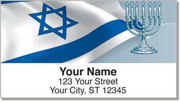 Jewish Tradition Address Labels