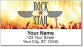 Rock Star Address Labels