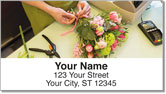 Flower Shop Address Labels