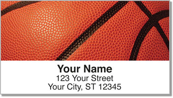 Classic Basketball Address Labels