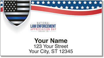 Law Enforcement Address Labels