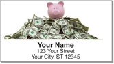 Piggy Bank Address Labels