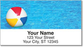 Pool Toy Address Labels