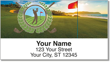Teeing Off Address Labels