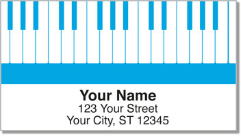 Piano Keyboard Address Labels