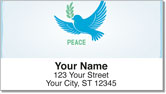 Symbols of Peace Address Labels
