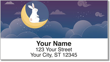 Funny Bunny Address Labels