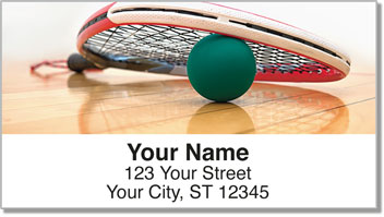 Racquetball Address Labels