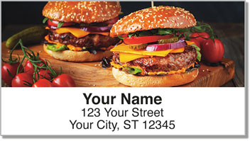 Fast Food Address Labels