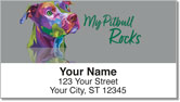 Pit Bull Address Labels