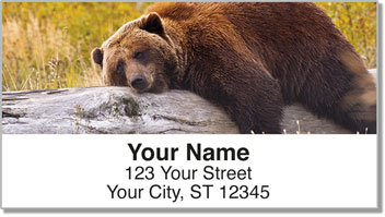 Bears of the World Address Labels