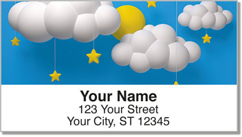 Starry Sky Address Labels