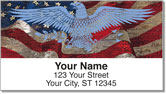 Rustic Eagle Address Labels