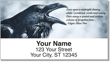 Scenic Poetry Address Labels