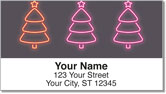 Glowing Tree Address Labels