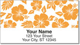 Hawaiian Hibiscus Address Labels