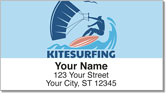 Kite Surfing Address Labels