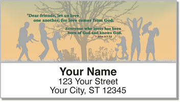 God's Love Address Labels