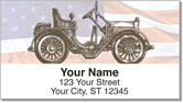 Antique Automobile Address Labels