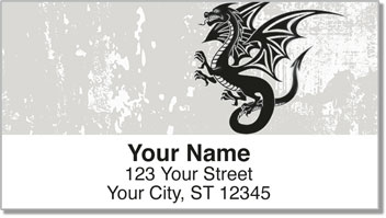 Dragon Tattoo Address Labels