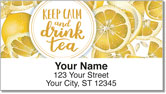 Tea Time Address Labels