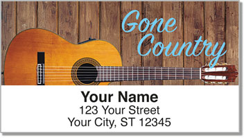 Gone Country Address Labels