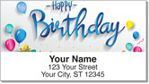 Birthday Address Labels