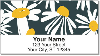 Petal Print Address Labels