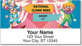 National Clown Week Address Labels
