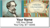Charles Dickens Address Labels