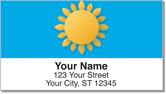 Weather Icon Address Labels