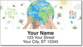 Earth Day Address Labels