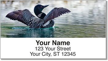 Common Loon Address Labels