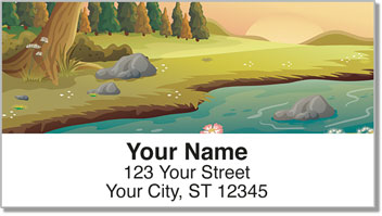 Storybook Landscape Address Labels