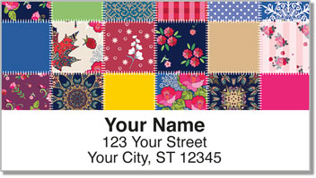 Quilted Love Address Labels
