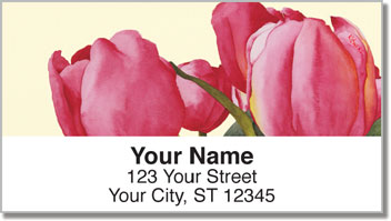 Floral Series 8 Address Labels