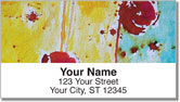 Dots and Drips Address Labels