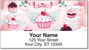 Cupcake Heaven Address Labels