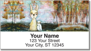 Whimsical Critter Address Labels