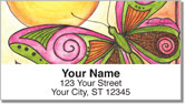 Whimsical Wings Address Labels
