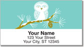Snow Owl Address Labels