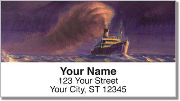 Steamship Address Labels