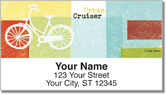 Bike Art Address Labels