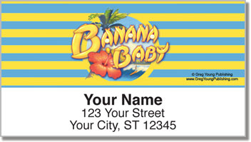 Banana Baby Address Labels