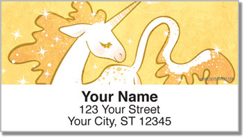 Cute Unicorn Address Labels