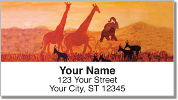 Serengeti Address Labels