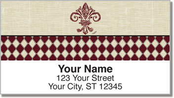 French Influence Address Labels