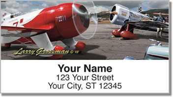 Grossman Airplane Address Labels