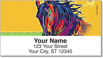 Evans Horse Address Labels