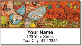 Inspired Wings Address Labels